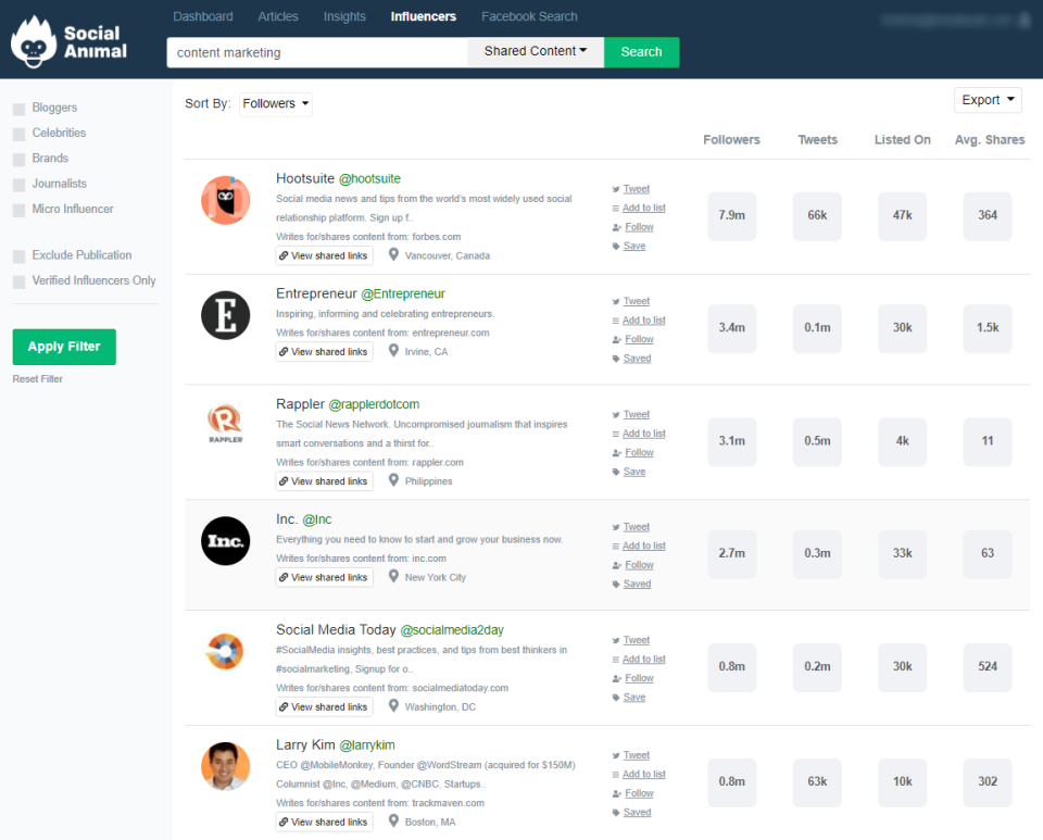 screenshot of Social Animal